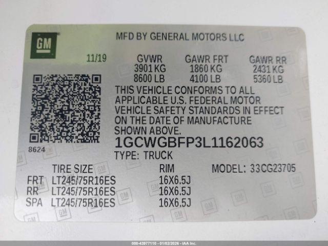 Chevrolet Express Rwd 2500 Extended Wheelbase Wt Image 11