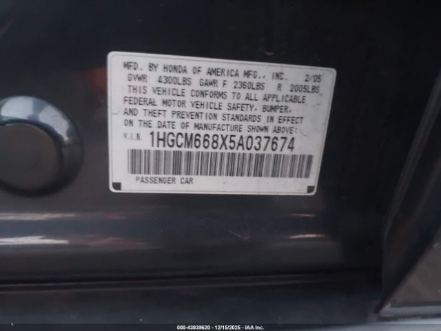 Honda Accord 3.0 Ex Image 2