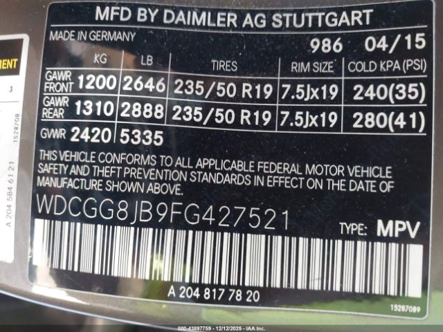 Mercedes-Benz GLK 4matic Image 9