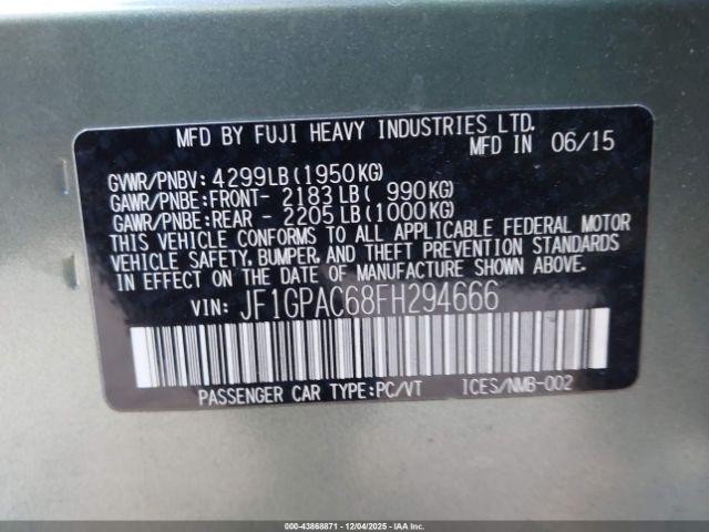 Subaru Impreza 2.0i Premium Image 11