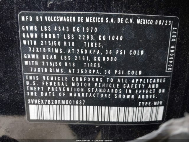 Volkswagen Taos 1.5t Se Image 9