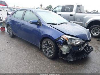  Salvage Toyota Corolla