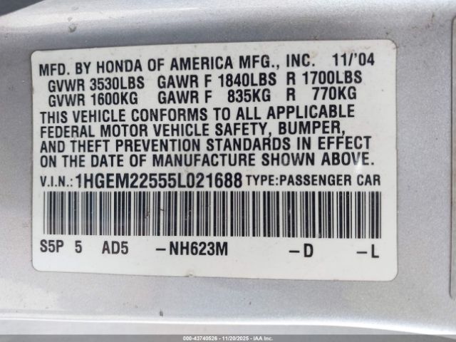 Honda Civic Lx Image 6