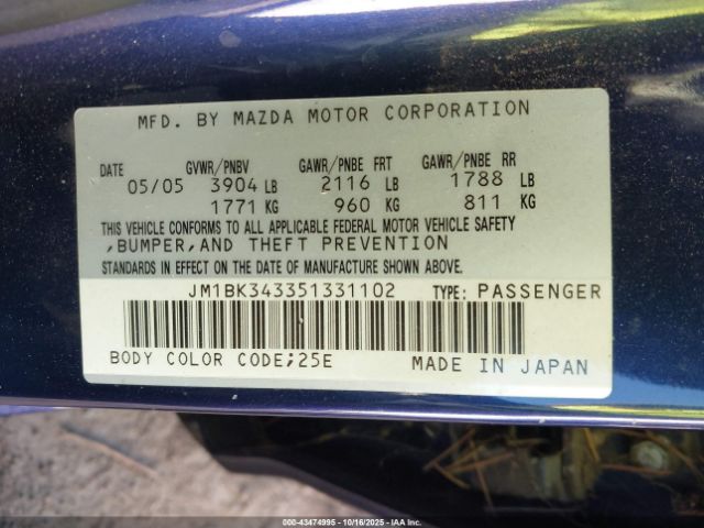 Mazda Mazda3 S Image 4