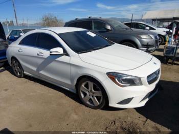  Salvage Mercedes-Benz Cla-class