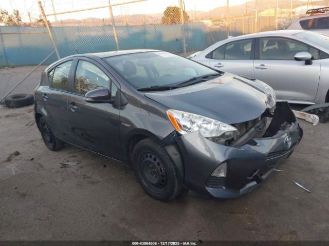  Salvage Toyota Prius c