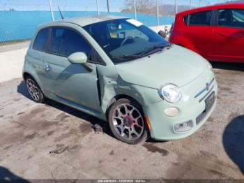  Salvage FIAT 500