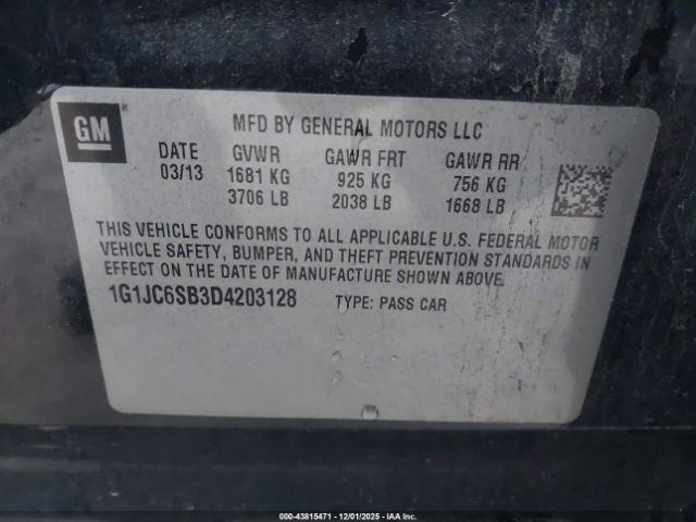 Chevrolet Sonic Lt Auto Image 8