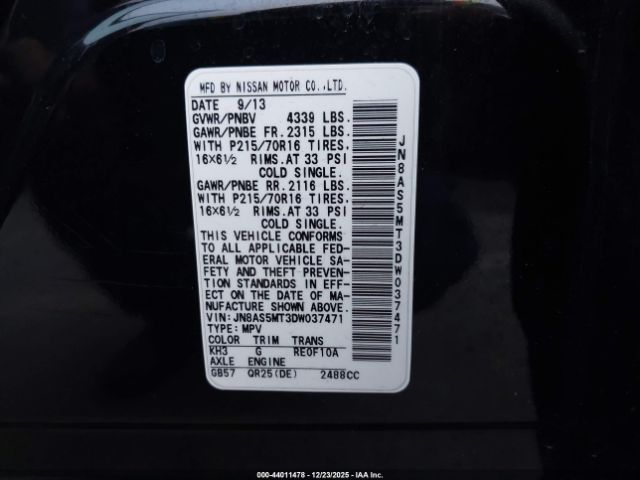 Nissan Rogue S Image 9