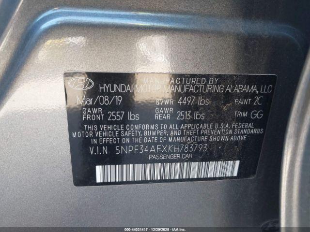 Hyundai SONATA Sel Image 19