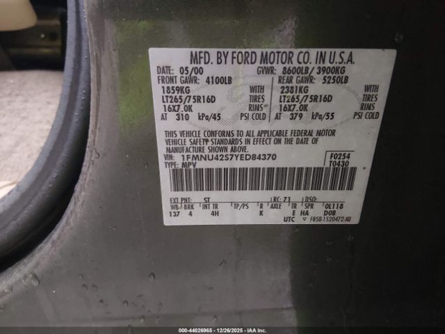 Ford Excursion Limited Image 12