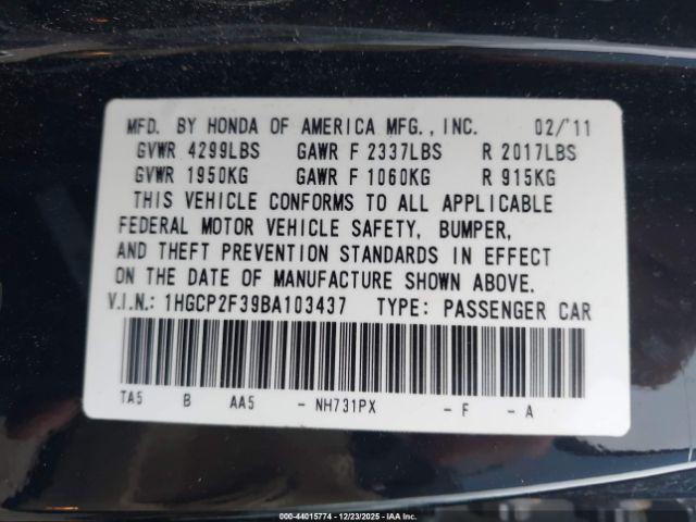 Honda Accord 2.4 Lx Image 20