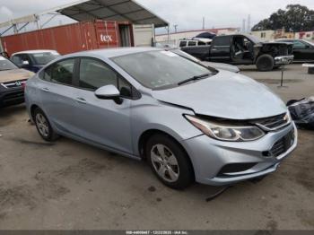  Salvage Chevrolet Cruze