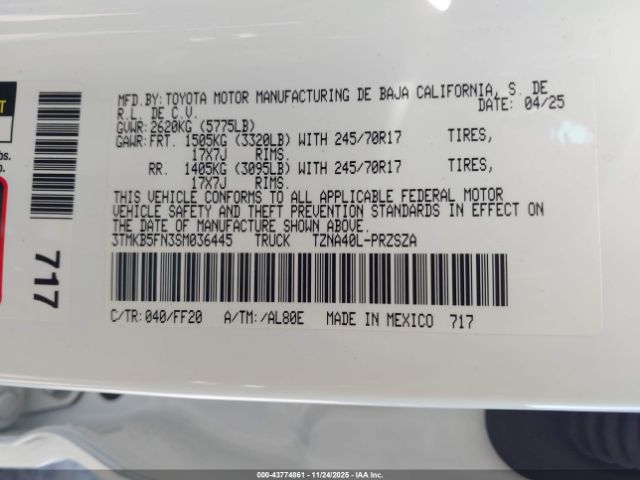 Toyota Tacoma Sr5 Image 4