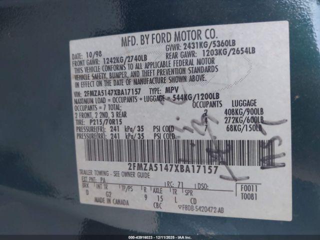 Ford Windstar Lx Image 8