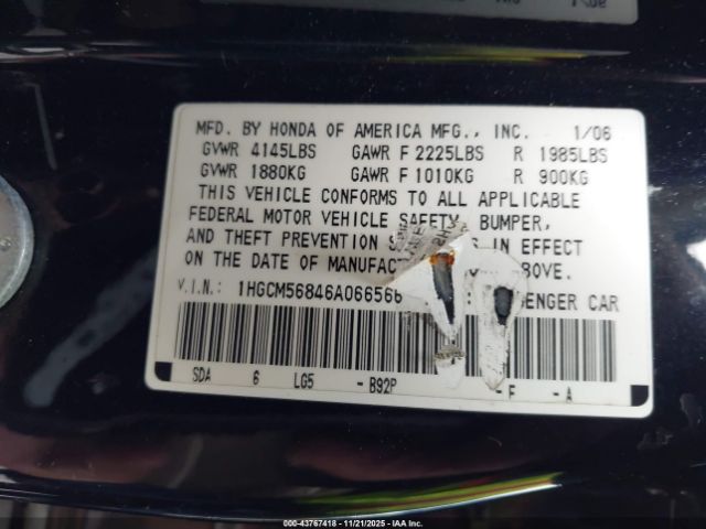 Honda Accord 2.4 Ex Image 11