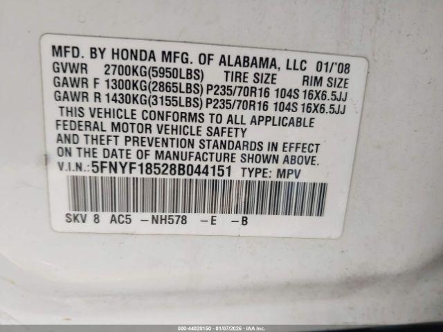 Honda Pilot Ex-l Image 4