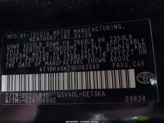 Toyota Camry Se V6 Image 2