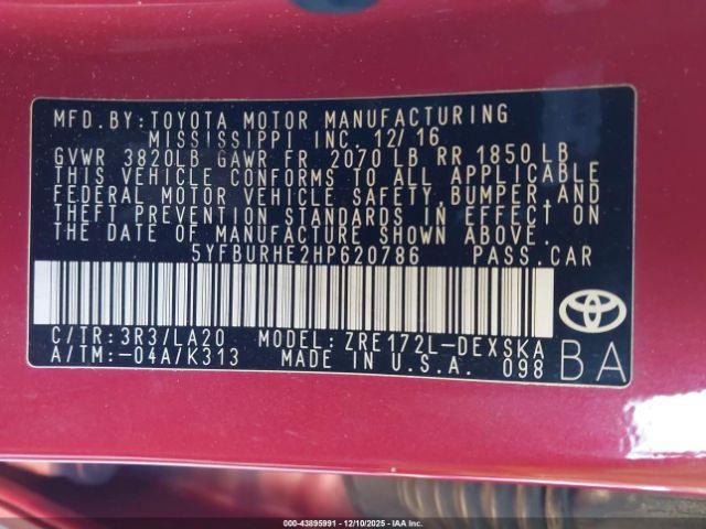 Toyota Corolla Xse Image 5