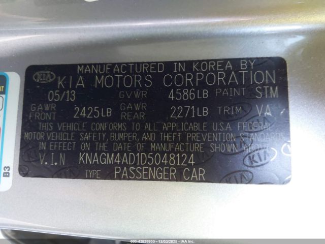 Kia Optima Lx Image 7