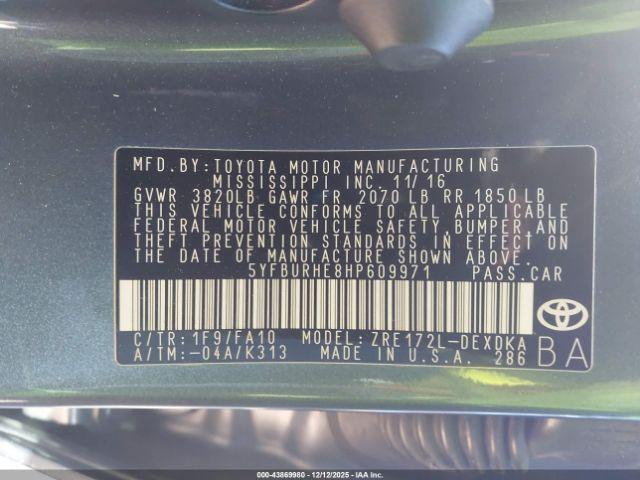 Toyota Corolla L Image 16