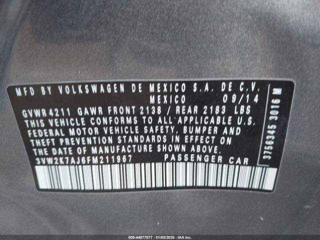 Volkswagen Jetta 2.0l S Image 6