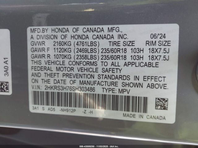 Honda CR-V Ex-l 2wd Image 3