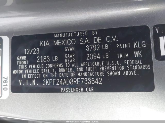 Kia Forte Lxs Image 9