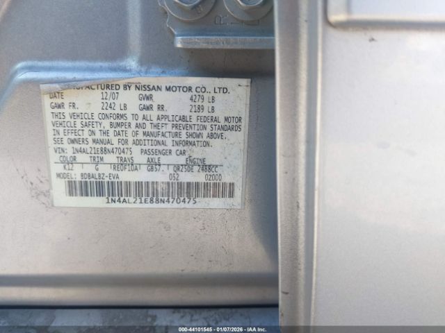 Nissan Altima 2.5 S Image 7