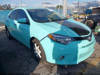  Salvage Toyota Corolla