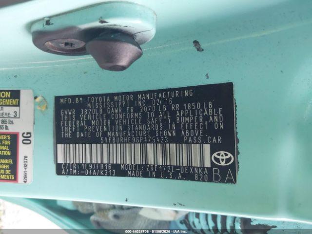 Toyota Corolla Le Plus Image 11