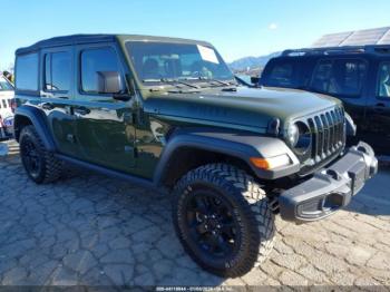  Salvage Jeep Wrangler