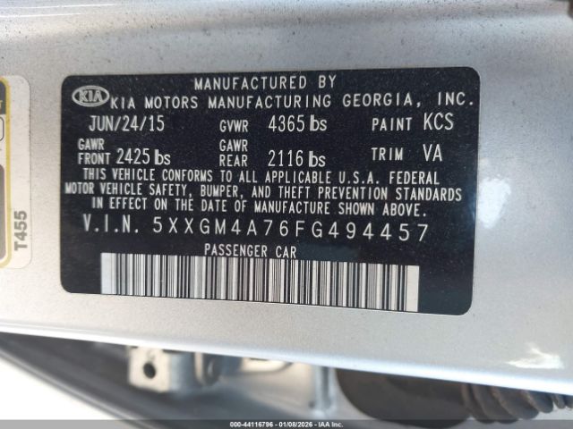 Kia Optima Lx Image 3