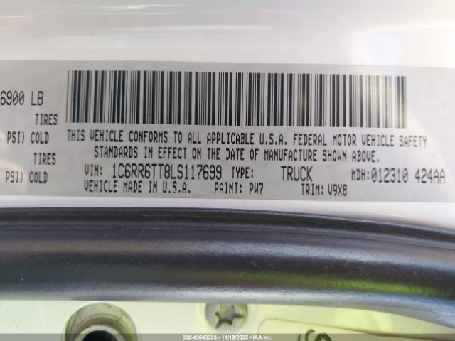 Ram 1500 Slt  4x2 6'4 Box Image 9