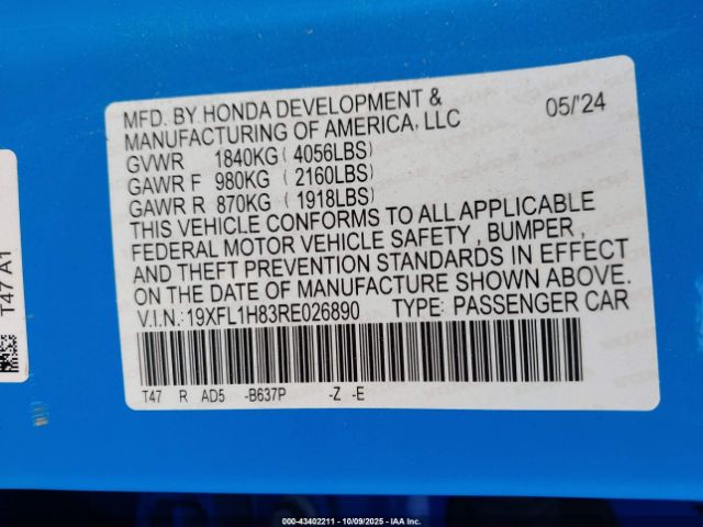 Honda Civic Sport Touring Image 9