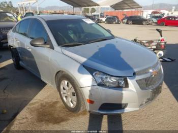  Salvage Chevrolet Cruze