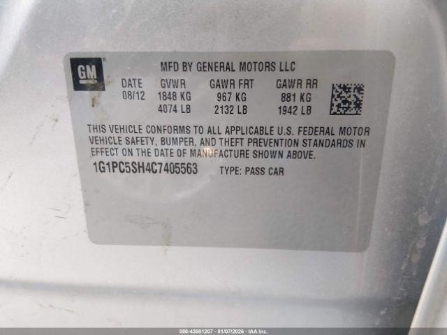 Chevrolet Cruze Ls Image 10