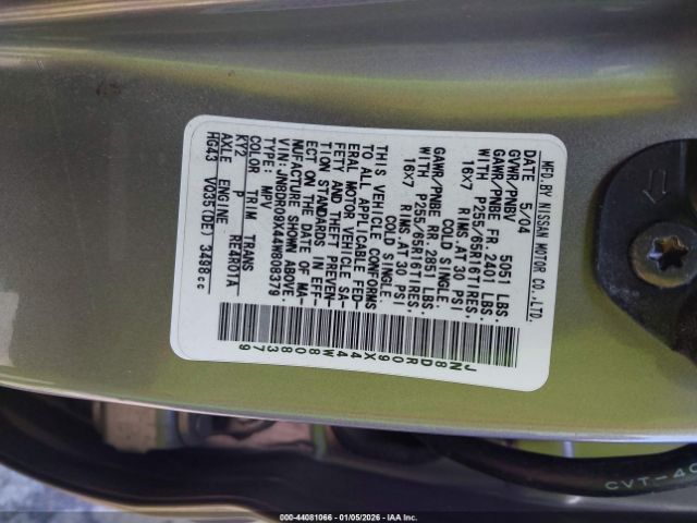 Nissan Pathfinder Se Image 2