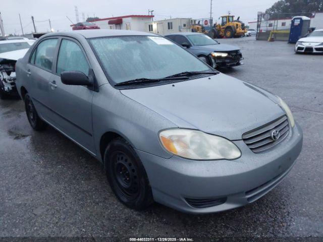  Salvage Toyota Corolla