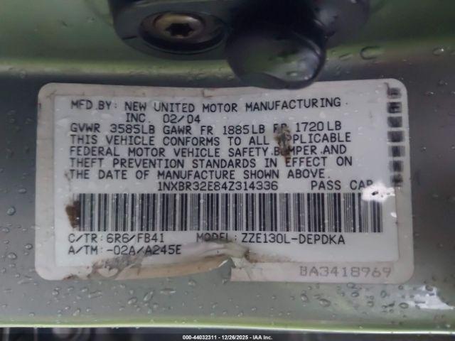 Toyota Corolla Ce Image 14